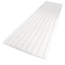 Greenhouse Suntuf 26 In X 12 Ft Clear Polycarbonate Roofing Panel 101699 At The Home Depot Mob Roof Panels Corrugated Plastic Roofing Corrugated Roofing