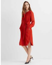 Club Monaco In 2020 Belted Dress Clothes For Women Shirt Tail Hem