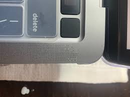 Do not dig the bristles into the grill, so use a swiping motion. Macbook Speaker Grill Apple Community