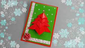 Add some bling, and consider your project finished. Handmade Christmas Greeting Card Making Ideas Diy Cards Youtube