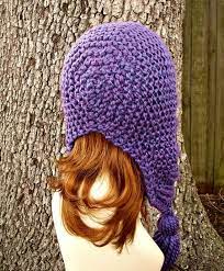 Knit Hat Womens Hat Knit Hood Ear Flap Hat Tassel Hat In Etsy Knitted Hats Ear Flap Hats Hats For Women