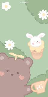  Pin Oleh Xen Di Ph0ne Ilustrasi Karakter Wallpaper Kartun Boneka Hewan