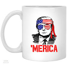 Amazon.com | Canifa Regular M3169 Trump 'Merica - Trump 2024 Presidential  Swag 11oz 15oz Ceramic Mug: Coffee Cups & Mugs