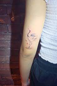 Tattoo Uploaded By Tiffy Yuen Linework Fineline Flower Floral Blackandgrey Pretty La Watercolor Crane Japane In 2021 Tattoos Tattoo Inspiration Book Tattoo