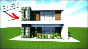 We've gathered up a bunch of great house designs that will hopefully help you in this small family house has a homey feel to it, it's more traditional and has a distinct masculine. Fabulous Minecraft Modern House Plans Floor Elegant Modern Minecraft House 900x565 Wallpaper Teahub Io