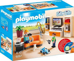 Konstruktions Spielset Wohnzimmer 9267 City Life Made In Germany Playmobil Play Mobile Playmobil Wohnzimmer