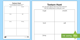 These worksheets can be used in private music lessons, classrooms, group lessons, or for. Texture Hunt Worksheet Worksheet Teacher Made