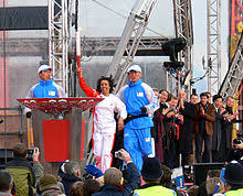 The olympic torch has landed in the southeast asian region. 2008 Summer Olympics Torch Relay Wikipedia