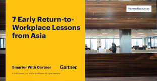 Guidle line for returng work. 7 Early Return To Workplace Lessons From Asia