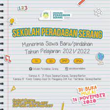 Pra pendaftaran (luar kota padang/ paket a, tamatan sebelum 2021) pada 21. Link Pendaftaran Dan Alur Ppdb Online Sekolah Peradaban Serang Tahun 2021 2022 Sekolah Peradaban Serang