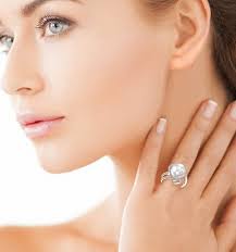 South Sea Pearl & Diamond Ivy Ring