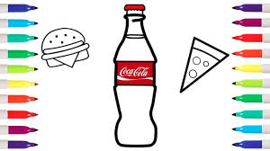 * you must complete the required fields. How To Draw Coca Cola Burger And Pizza Coloring Pages Kid Drawing Youtube