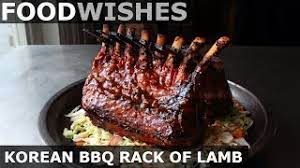 In a very large skillet, heat the olive oil until shimmering. Korean Barbecued Rack Of Lamb Food Wishes Youtube