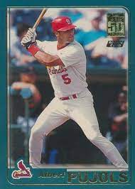 Baseball's best gold #156 albert pujols rr, pr99: Albert Pujols Rookie Card Countdown And Ranking His Most Valuable Rcs