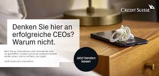 Diese ermöglicht ihnen, als unternehmer die vorsorge ihrer mitarbeitenden sowie ihre eigene vorsorge im überobligatorischen anteil attraktiv und zeitgemäss aufzusetzen. Thjnk Credit Suisse Fuhrt Unternehmer Kampagne Fort Werbung