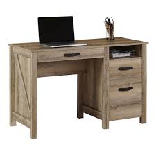 It doesn't get simpler than this! Realspace Plank 47 W Writing Desk Coastal Oak Officesupply Com