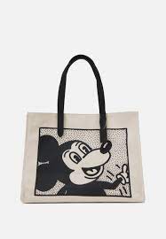 These keith haring x coach handbags blend uptown chic with downtown cool, thanks to the and even though some of these keith haring x coach handbags seem like they might cost as much as a. Coach Disney Keith Haring Mickey Tote Shopping Bag Chalk Offwhite Zalando De