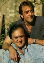 Sunil Dutt And Son Sanjay Dutt Indian Bollywood Actress Bollywood Actors Bollywood Stars