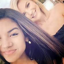 Beverly Wright with her daughter Bailey