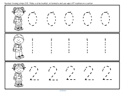 Free This Is A Set Of Number Tracing Strips 0 10 With A Back To School Th Preschool Theme Activities Preschool Worksheets Printable Preschool Worksheets
