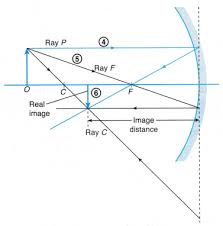 Image Formed Spherical Mirror Ray Diagram 3 Http Www Aplustopper Com Concave And Convex Mirrors Convex Mirror Spherical Mirror Concave