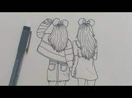 Find out how you get get the best gift for your best friend. How To Draw Best Friends Bff Easy Step By Step Youtube