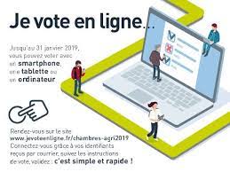 Pour la première fois, les 2,5 millions de personnes appelées à voter auront la possibilité de le faire de manière dématérialisée. Elections Chambre Vous Avez Chambre Agriculture Rhone