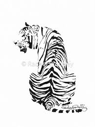 Black And White Profile Pictures Drawing Pin On Tiger Art