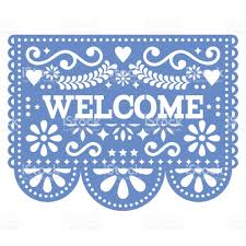 Your resource to discover and connect with designers worldwide. Papel Picado Vector Design Welcome Papel Picado Paper Template Pattern Paper