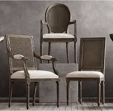 This set of 2 elegant cane back style chairs add elegance to any home decor. Vintage French Round Cane Back Fabric Side Chair Round Back Dining Chairs Upholstered Side Chair Side Chairs