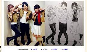 With the attack titan now morphed into a grotesque, colossal skeleton of its former self, eren continues to control the wave of titans laying waste to the world, extinguishing countless homes, towns, and lives in their wake. Hajime Isayama Draws Attack On Titan Voice Actors As In Series Characters Interest Anime News Network