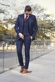 David hunter vintage navy blue wool sports coat camel sued elbow patches 42r. 180 Suit Combinations Ideas Mens Outfits Mens Fashion Menswear