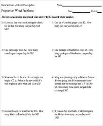 Algebra word problem worksheets for algebra i and algebra ii courses. Free 9 Sample Ms Word Problem Worksheet Templates In Pdf Ms Word