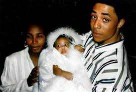 Tupac with his baby cousin Imani (Jamala's daughter) in 1995 ...