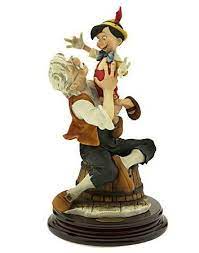 Giuseppe Armani Pinocchio And Gepetto A Father S Love Artist Signed Disney Figures Disney Figurines Pinocchio