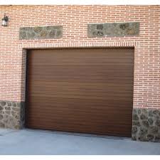 Porte de garage sectionnelle 63. Porte De Garage Sectionnelle Avec Ou Sans Portillon Sirroco Linteau 100