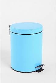 Bright Step Trashcan Urban Outfitters Curtains Bathroom Trash Can Blue Shower Curtains