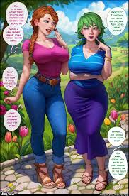 Hungry Milfs (stardew valley) porn comic by [aroma sensei]. Ball sucking porn  comics.