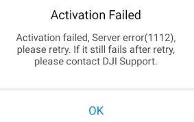 Business 235 should 236 06 237 both 238 error 239 help 240 what 241 work . Activation Failed Server Error 1112 Dji Forum