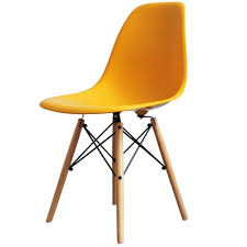 Spend this time at home to refresh your home decor style! Buy Eames Style Bright Yellow Chair Retro Eames Style Yellow Chair