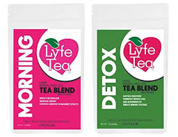 We may earn a commission through links on our site. Lyfe Tea 14 Day Teatox Natural Weight Loss 1 Morning Tea And 1 Detox Ninelife Europe