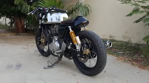 Royal enfield continental gt cafe racer modified kr customs. Royal Enfield Gt Cafe Racer By J D Custom Co Bikebound