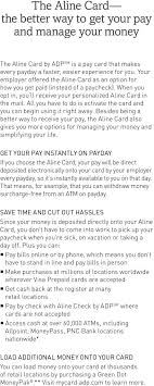 Is my aline card ready to use when i receive it? Adp Aline Free Atm Near Me Wasfa Blog