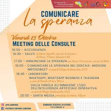 Comunicare la Speranza”: ad Aversa il 25 e 26 ottobre il Meeting delle  Consulte e il Convegno Regionale di Pastorale Giovanile - Diocesi di Aversa