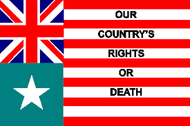 The flag was first raised in 1810 over the fort of baton rouge, louisiana, by a band of florida troops, the bonnie blue served as the symbol of southern independence, and as the official flag of the confederacy, until it was replaced by the stars and bars in 1861. Texas Historical Flags Page 2 U S