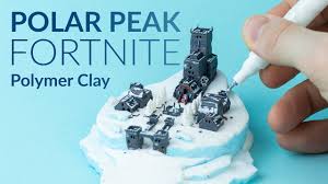 Polar peak monster has escaped and destroyed polar peak! Polar Peak Fortnite Battle Royale Polymer Clay Tutorial Vloggest