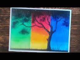 Semakin sulit dan langka bahan baku pigmen yang digunakan, maka semakin mahal harga catnya. Cara Menggambar Pemandangan Dua Dimensi Untuk Pemula Cara Menggambar Lukisan Ide Menggambar