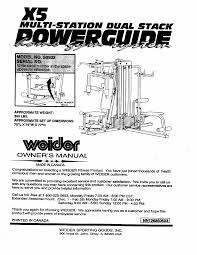 Weider 2980 Workout Chart Kayaworkout Co