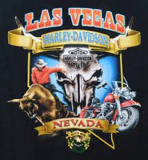 Las Vegas Harley Davidson Nevada T Shirt Large Black 100 Cotton Bull Rider Harleydavidson Graphicte Harley Davidson Posters Harley Davidson Pictures Harley