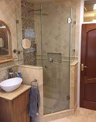 See more ideas about half wall shower, half walls, bathrooms remodel. 3 Sided Shower Enclosures Featuring Tiled Half Walls